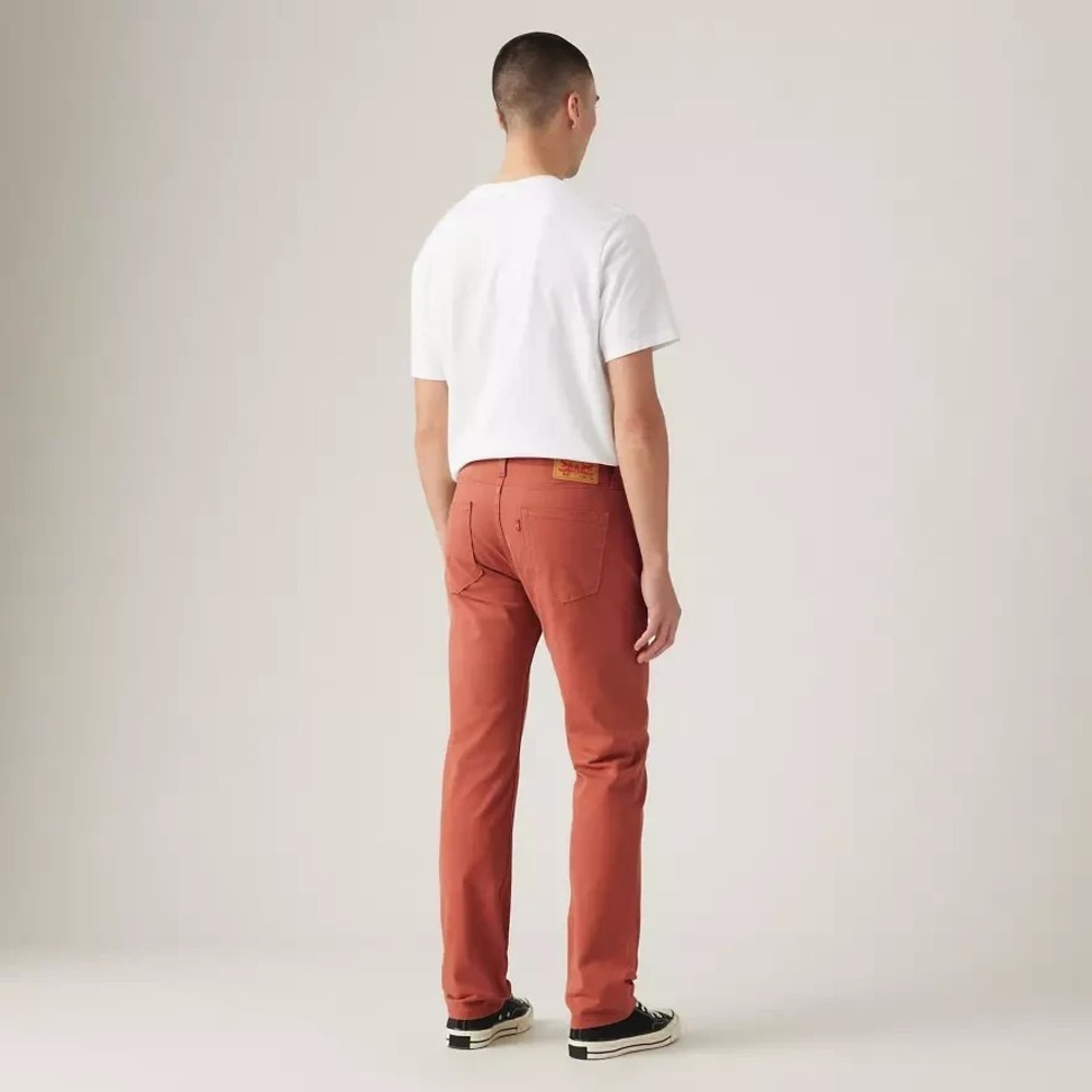 Levis 514 Straight Fit Jeans Stretch Jeans Color Red 32W 32L - Picture 3 of 11